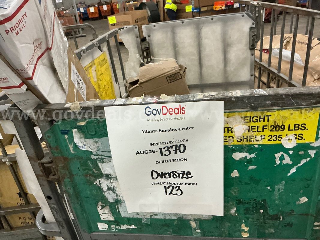 General Merchandise: "Large Items" (AUG26-1370)
