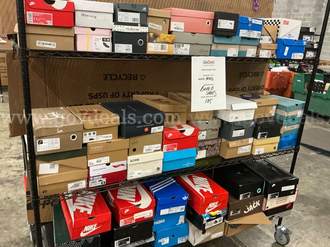Apparel: "Boxed Shoes" (AUG26-1441X)
