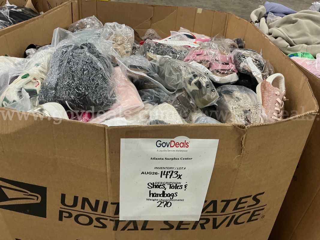 Apparel: Manually Sorted "Shoes, Handbags and Totes" (AUG26-1473X)