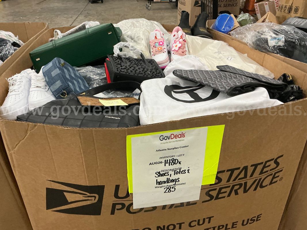 Apparel: Manually Sorted "Shoes, Handbags and Totes" (AUG26-1480X)