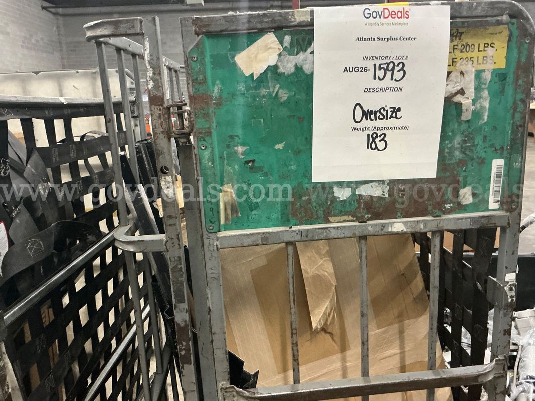 General Merchandise: "Large Items" (AUG26-1593)