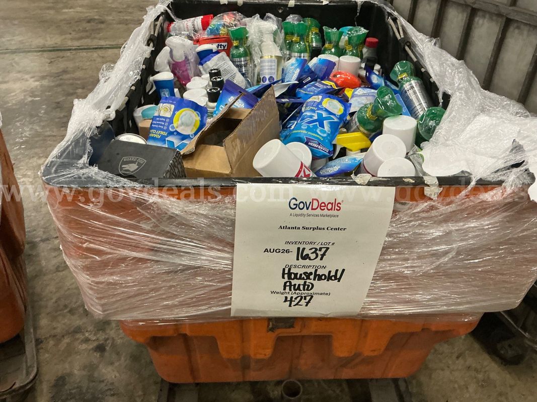 General Merchandise "Household Cleaning Products" / Auto Chemicals" (AUG26-1637)