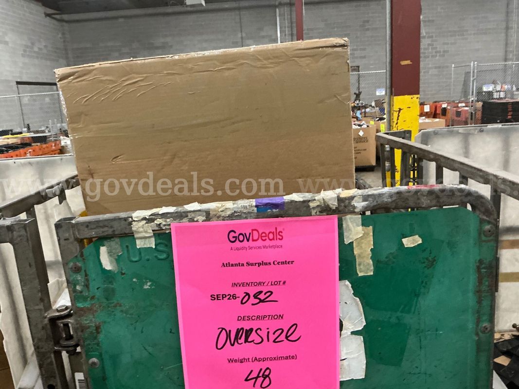 General Merchandise: "Large Items" (SEP26-0032)