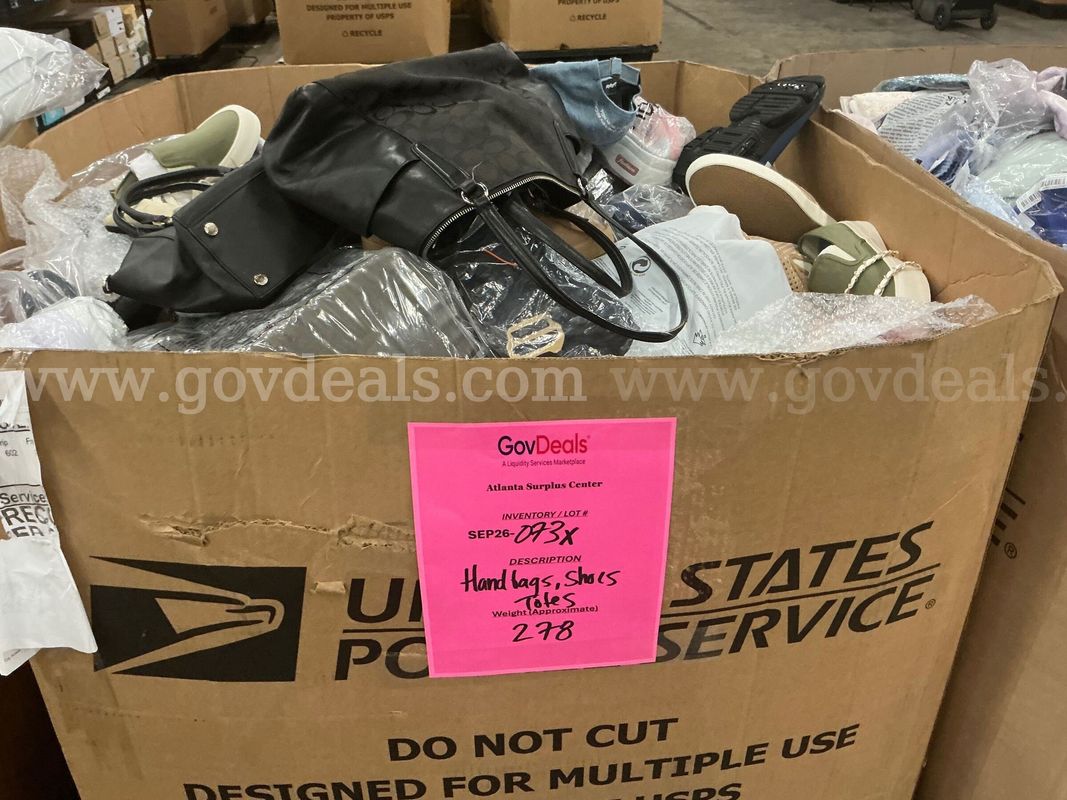 Apparel: Manually Sorted "Shoes, Handbags and Totes" (SEP26-0073X)