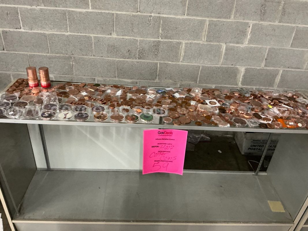 Collectibles: "Copper Coins and Pieces" Assorted (SEP26-H007)