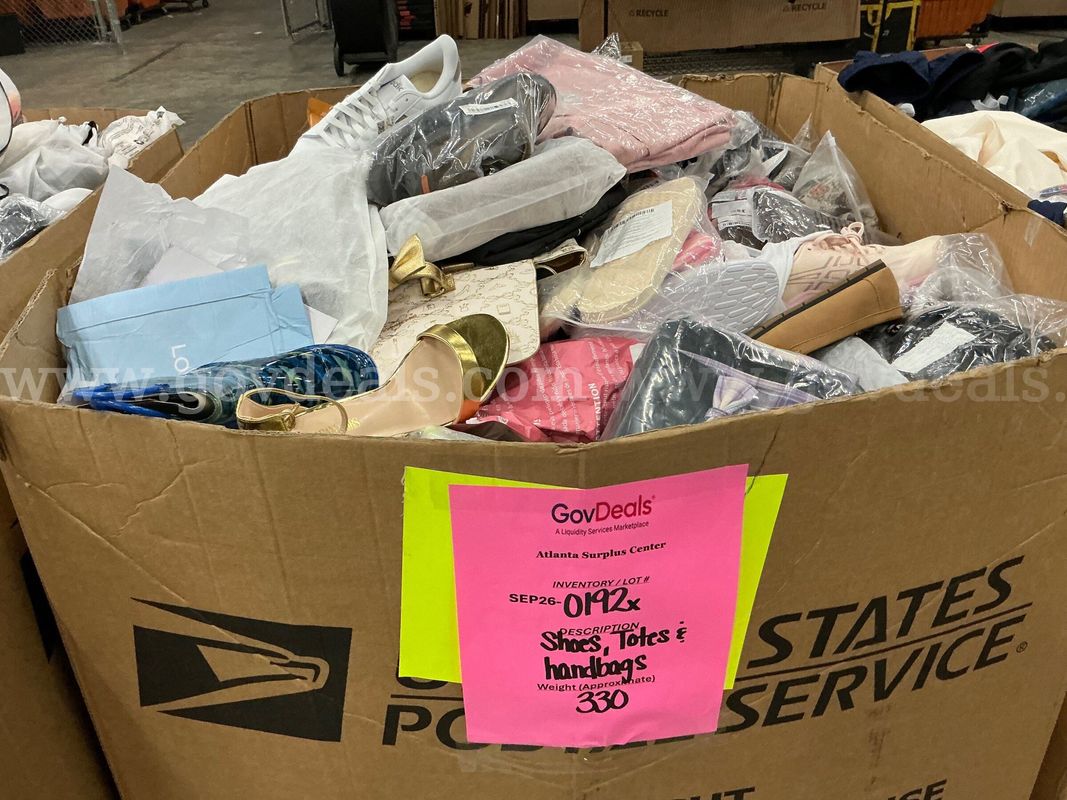 Apparel: Manually Sorted "Shoes, Handbags and Totes" (SEP26-0192X)
