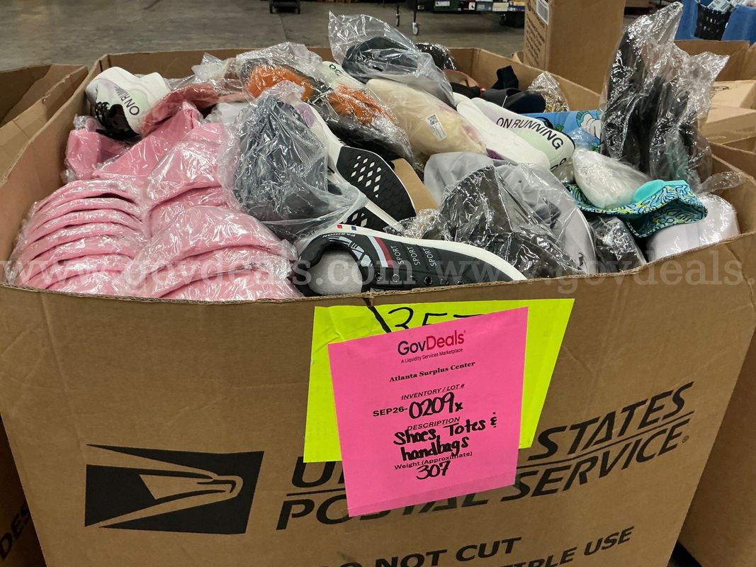 Apparel: Manually Sorted "Shoes, Handbags and Totes" (SEP26-0209X)