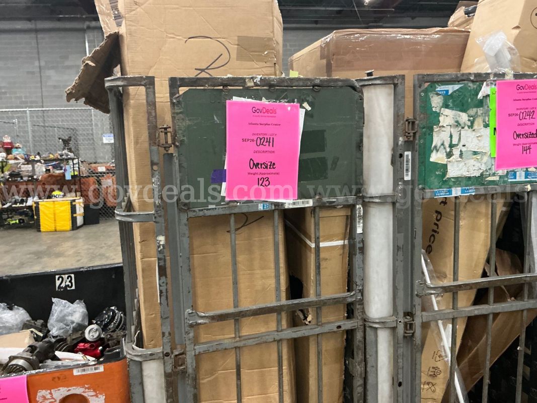 General Merchandise: "Large Items" (SEP26-0241)