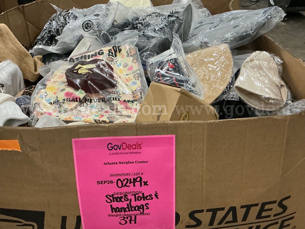 Apparel: Manually Sorted "Shoes, Handbags and Totes" (SEP26-0249X)