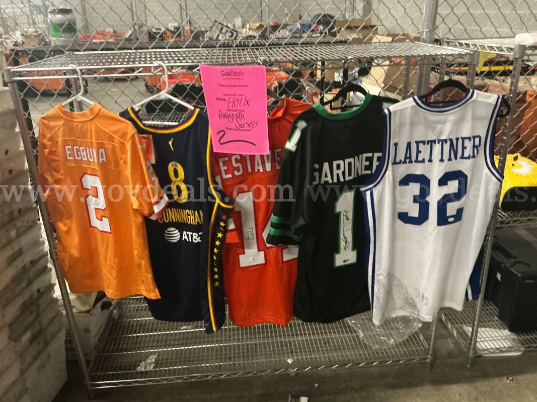 Apparel: "Autographed Sports Jerseys" (SEP26-H011X)