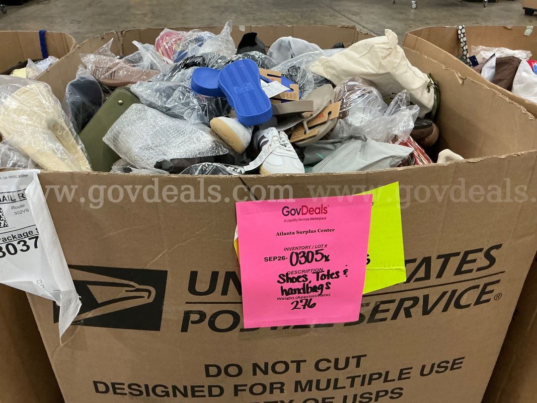 Apparel: Manually Sorted "Shoes, Handbags and Totes" (SEP26-0305X)