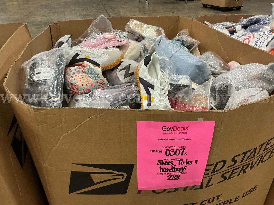 Apparel: Manually Sorted "Shoes, Handbags and Totes" (SEP26-0307X)