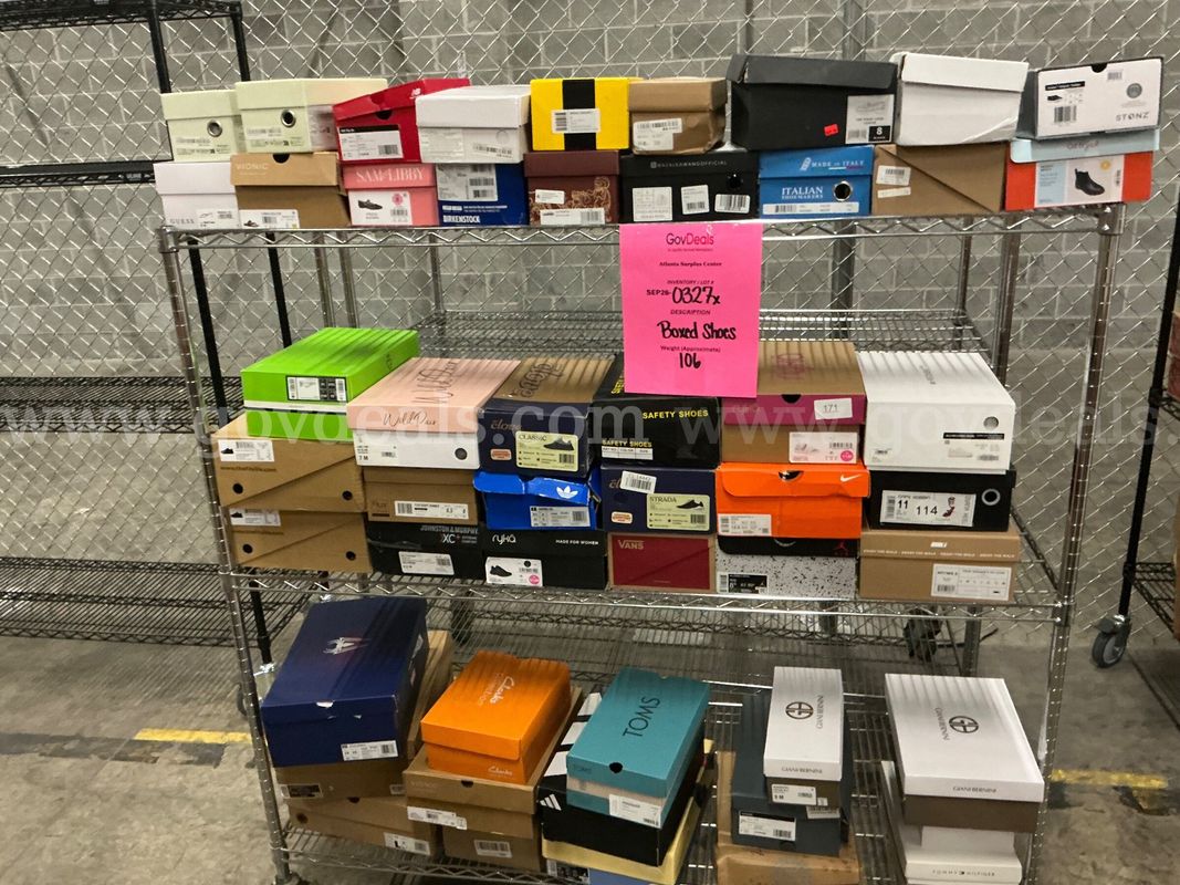 Apparel: "Boxed Shoes" (SEP26-0327X)