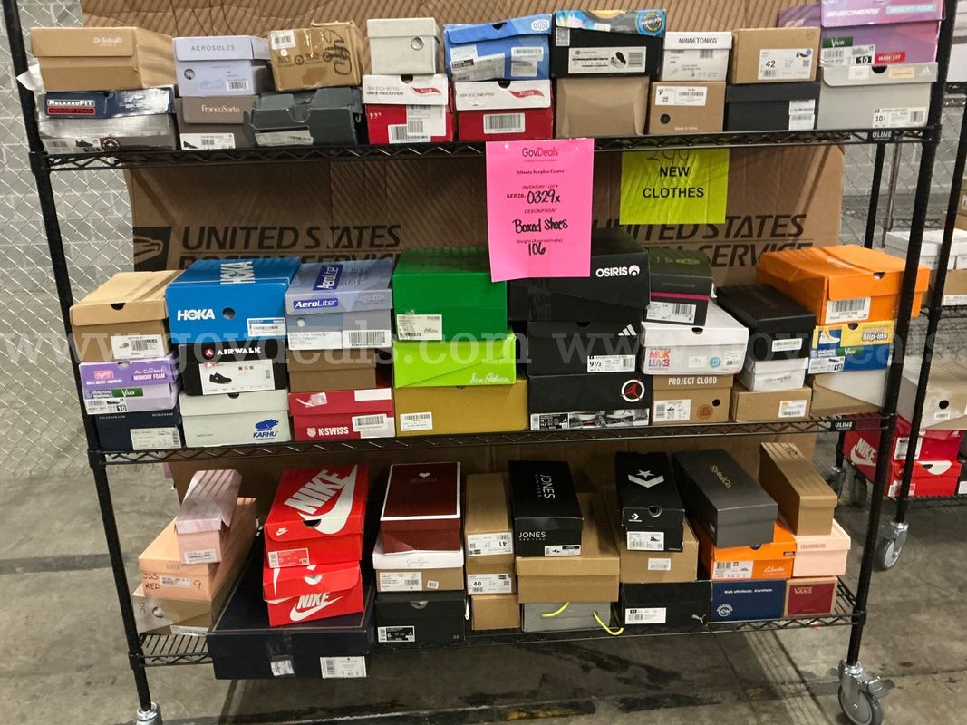 Apparel: "Boxed Shoes" (SEP26-0329X)