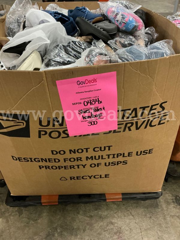 Apparel: Manually Sorted "Shoes, Handbags and Totes" (SEP26-0434X)