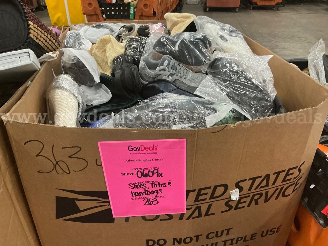 Apparel: Manually Sorted "Shoes, Handbags and Totes" (SEP26-0609X)