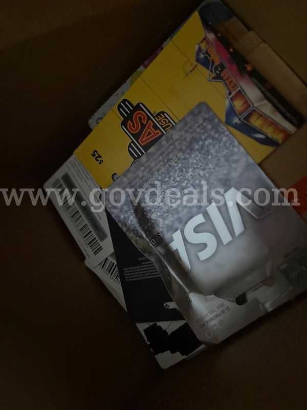 General Merchandise "Gift Cards" - Approx. "475" (SEP26-G0001)