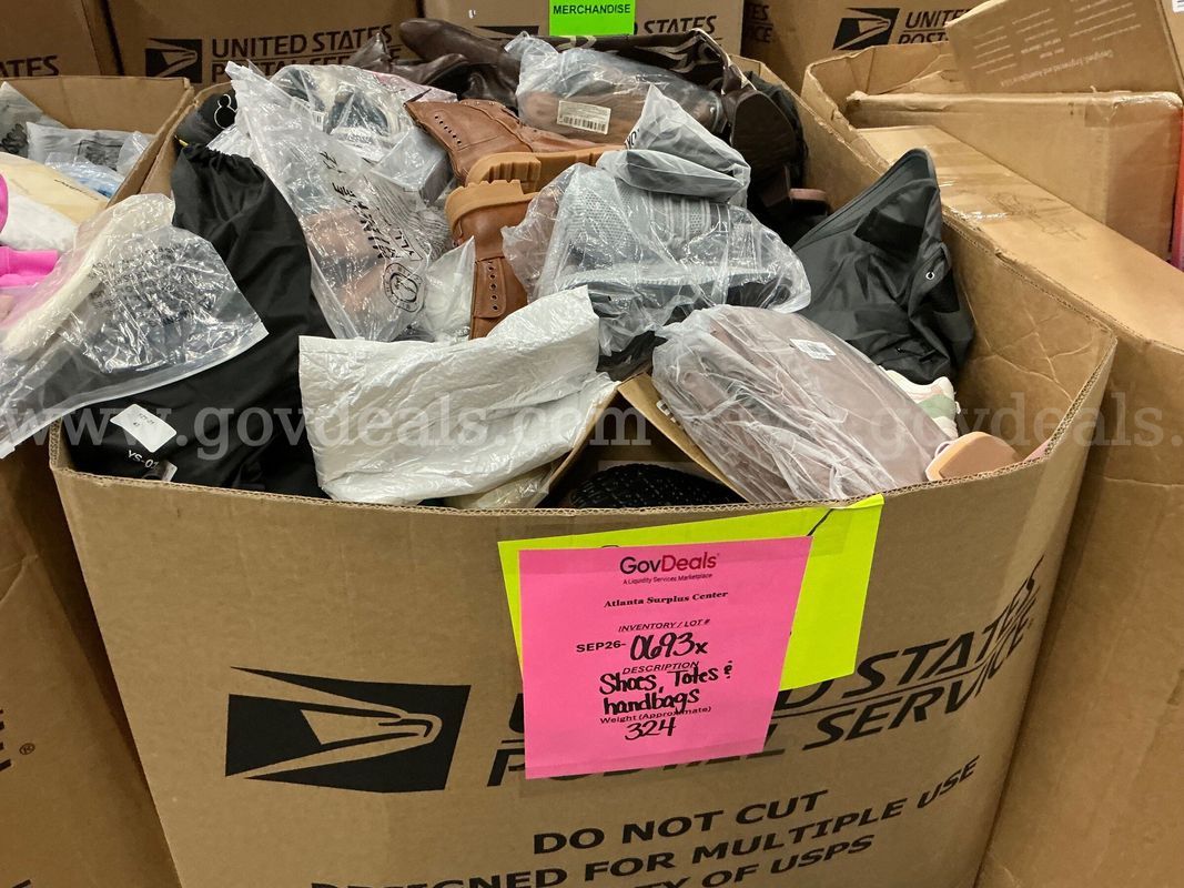 Apparel: Manually Sorted "Shoes, Handbags and Totes" (SEP26-0693X)