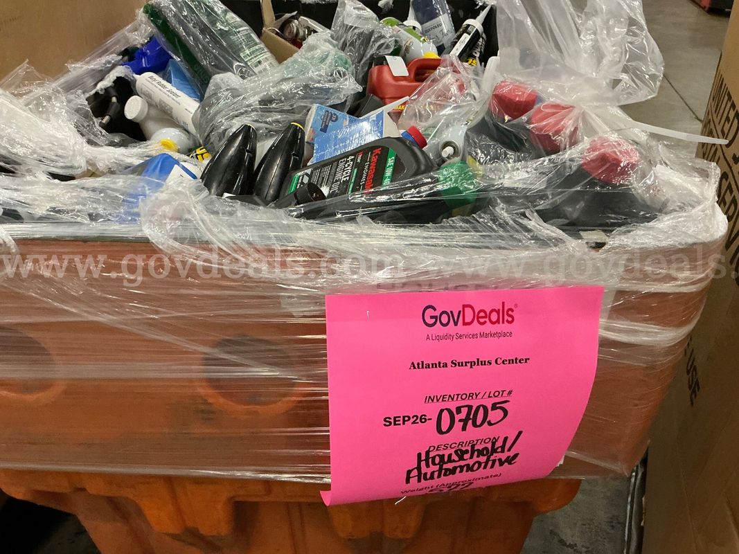 General Merchandise "Household Cleaning Products" / Auto Chemicals" (SEP26-0705)