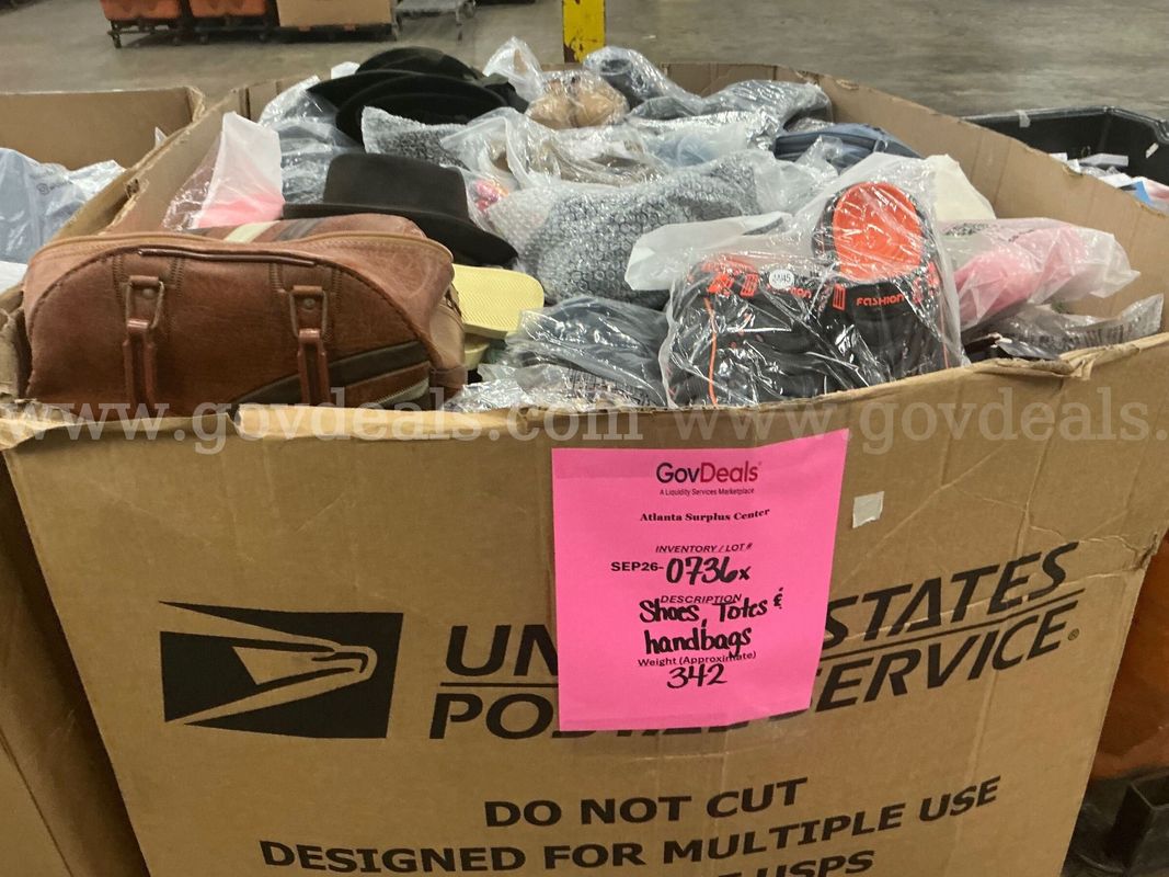 Apparel: Manually Sorted "Shoes, Handbags and Totes" (SEP26-0736X)