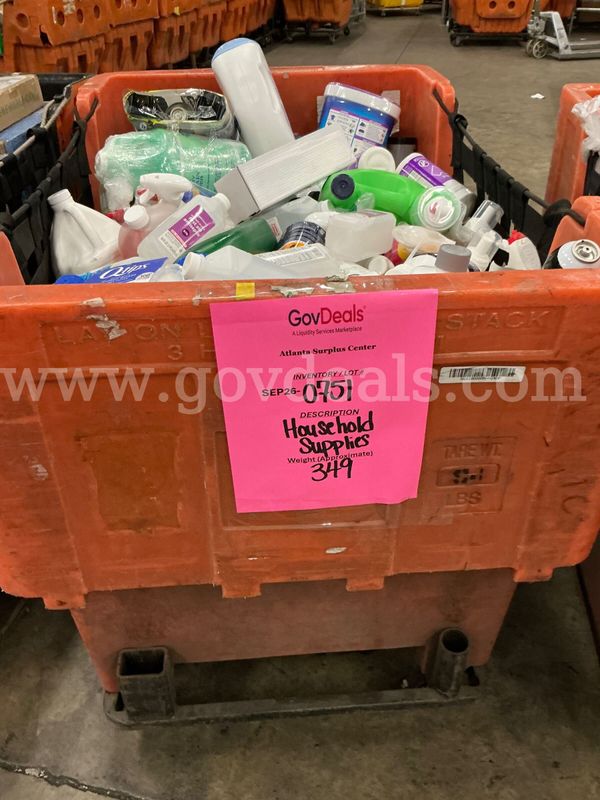 General Merchandise "Household Cleaning Products" / Auto Chemicals" (SEP26-0751)