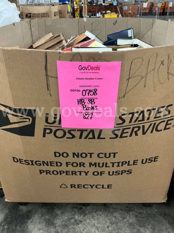 Books: Mixed "Hard and Soft Back" (Gaylord) (SEP26-0758)