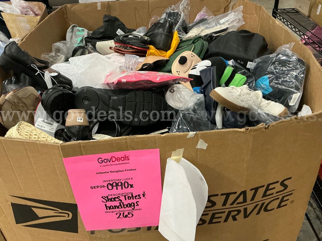 Apparel: Manually Sorted "Shoes, Handbags and Totes" (SEP26-0990X)