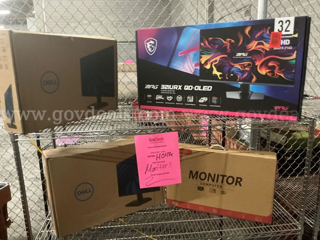 Electronics: Monitors" (SEP26-H047X)