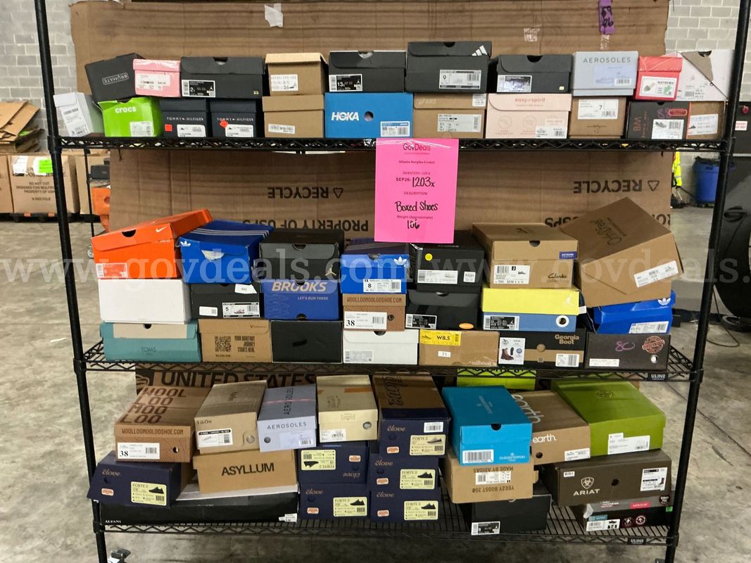 Apparel: "Boxed Shoes" (SEP26-1203X)