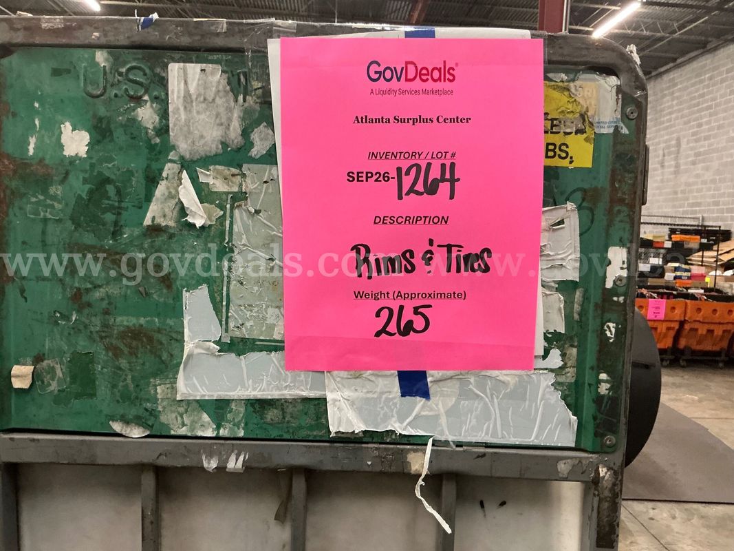 Hardware: "Tires and Rims" (SEP26-1264)
