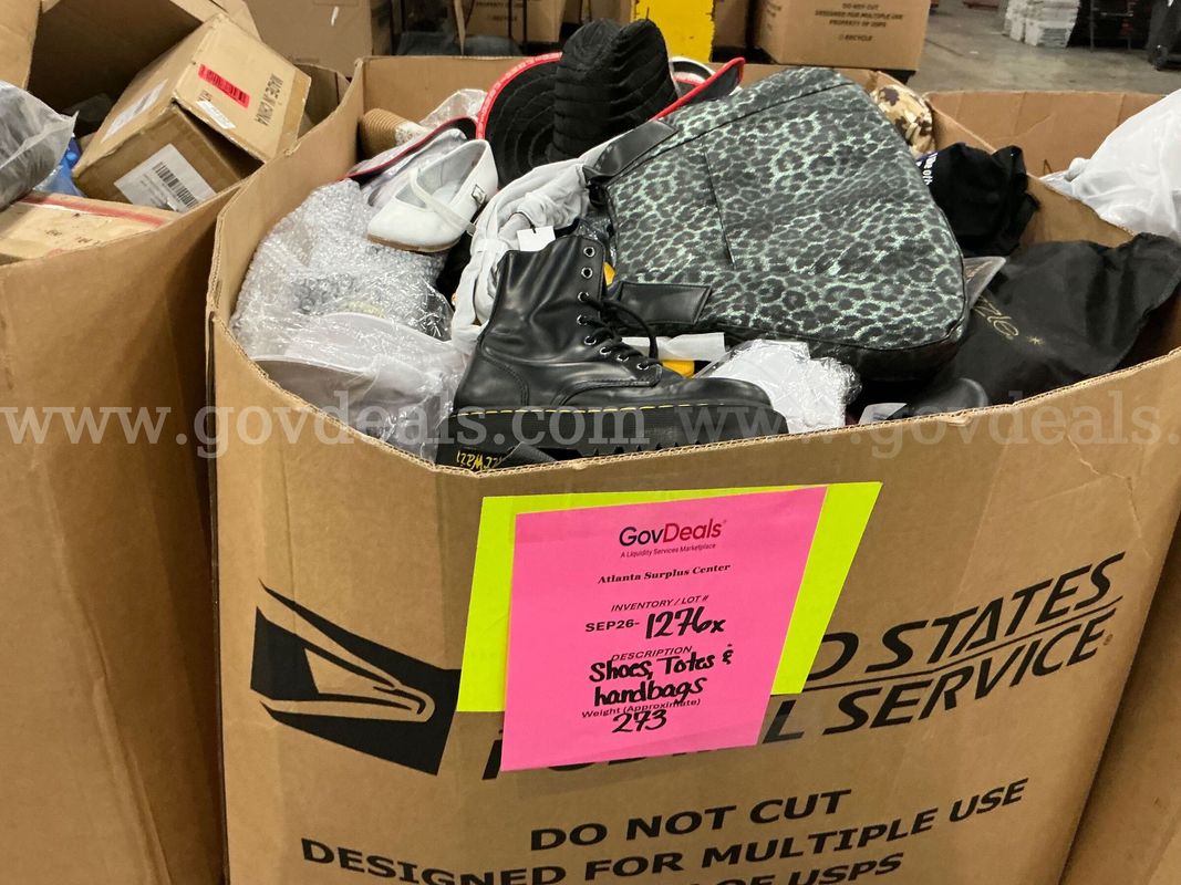 Apparel: Manually Sorted "Shoes, Handbags and Totes" (SEP26-1276X)