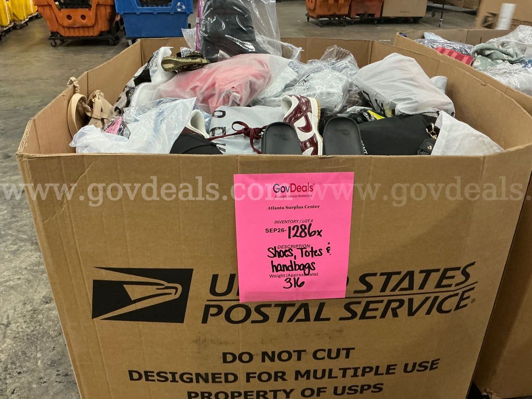 Apparel: Manually Sorted "Shoes, Handbags and Totes" (SEP26-1286X)