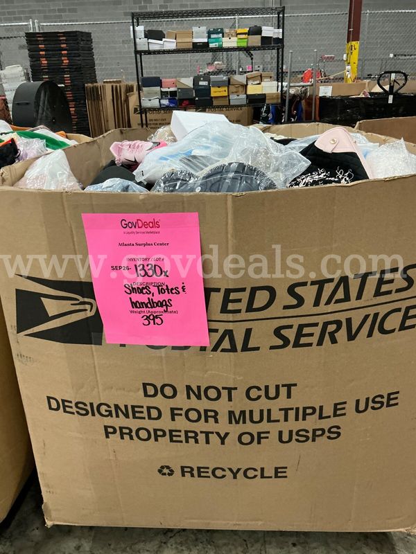 Apparel: Manually Sorted "Shoes, Handbags and Totes" (SEP26-1330X)