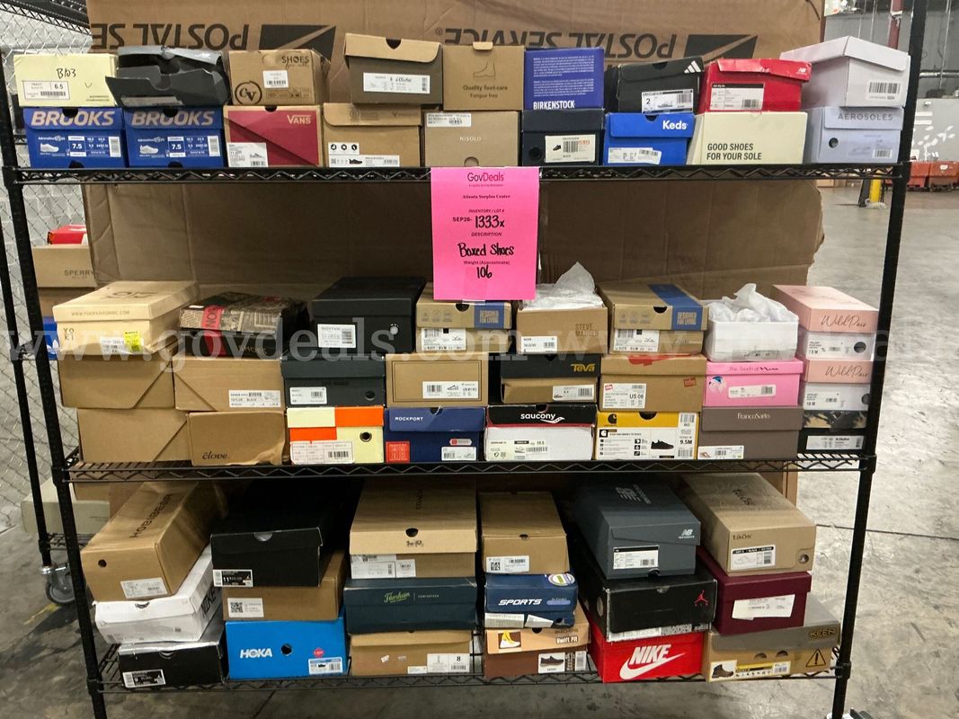 Apparel: "Boxed Shoes" (SEP26-1333X)