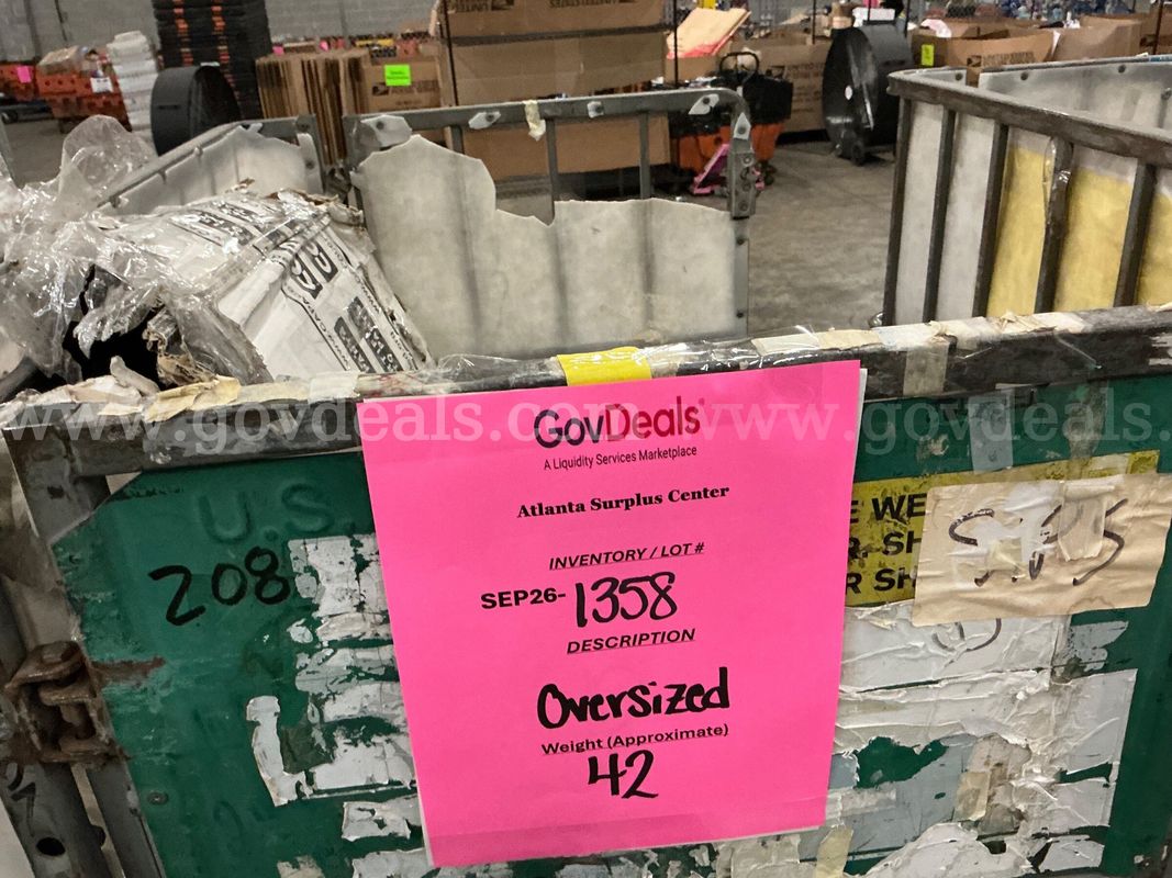 General Merchandise: "Large Items" (SEP26-1358)