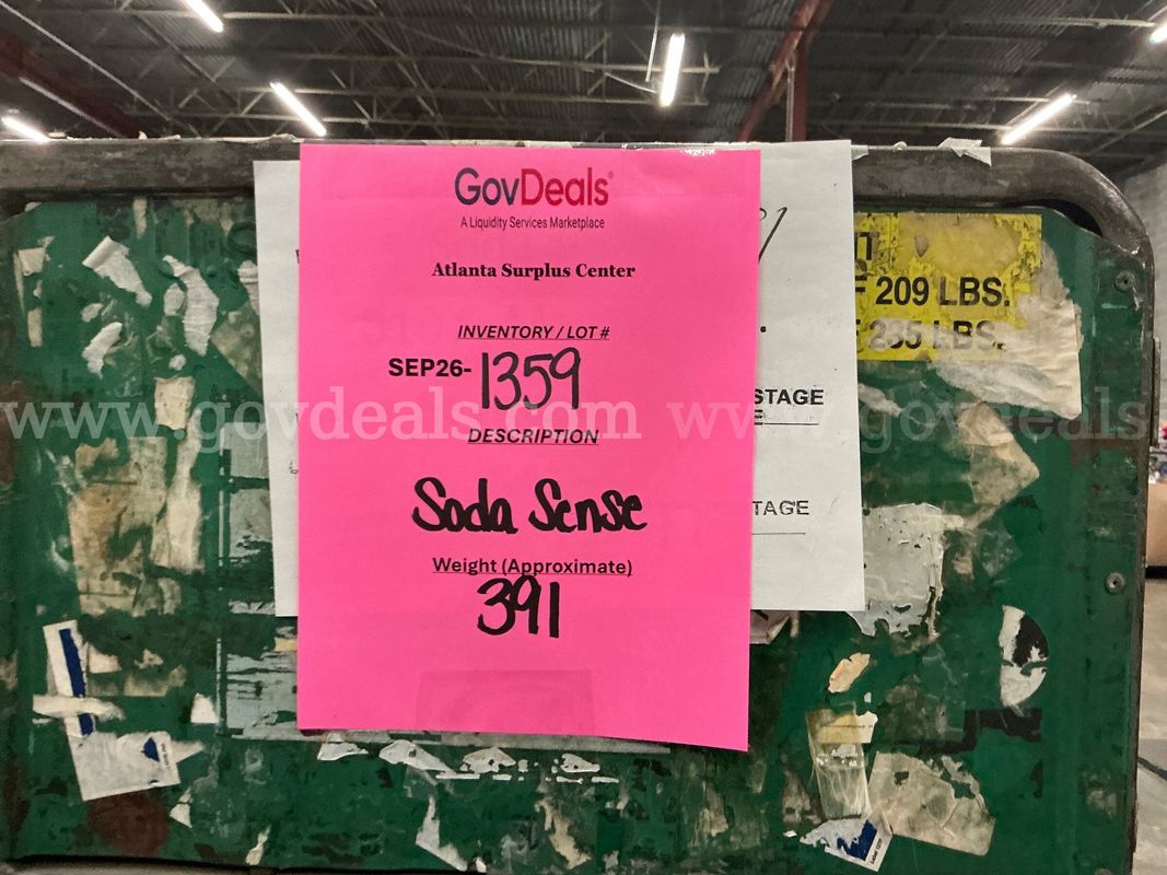 General Merchandise: "Soda Sense Cartridges" (SEP26-1359)