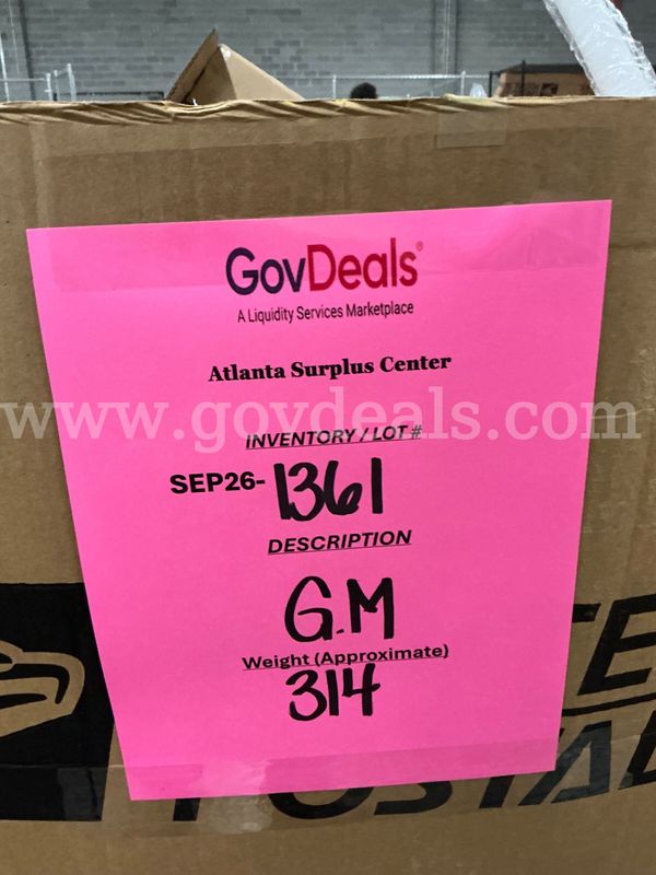 General Merchandise: (Gaylord)(SEP26-1361)