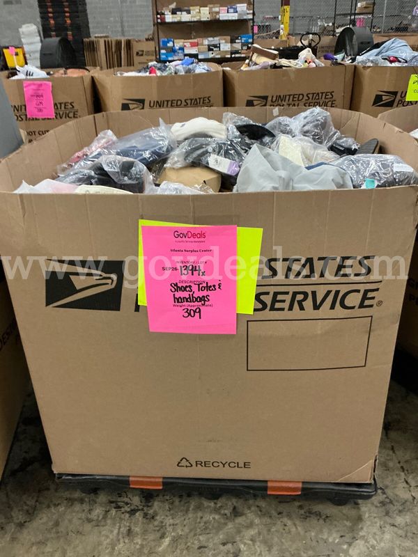 Apparel: Manually Sorted "Shoes, Handbags and Totes" (SEP26-1394X)