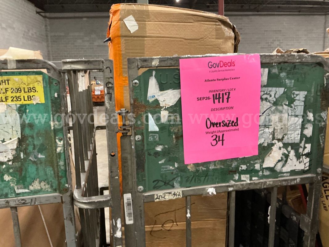 General Merchandise: "Large Items" (SEP26-1417)