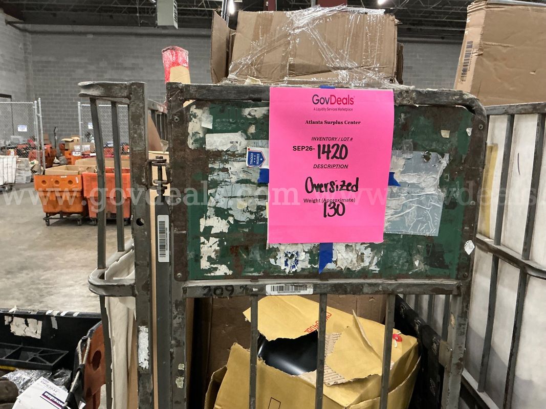 General Merchandise: "Large Items" (SEP26-1420)