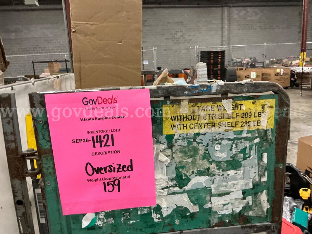General Merchandise: "Large Items" (SEP26-1421)