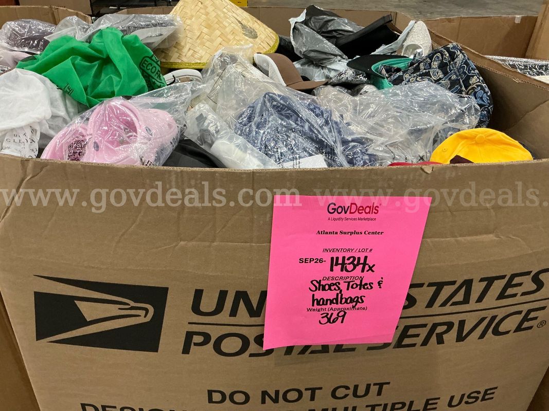Apparel: Manually Sorted "Shoes, Handbags and Totes" (SEP26-1434X)