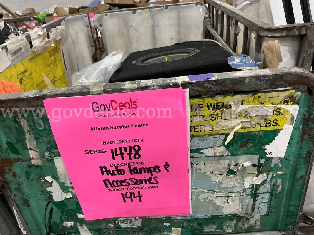 Hardware "Auto Head lamps and Accessories" (SEP26-1478)