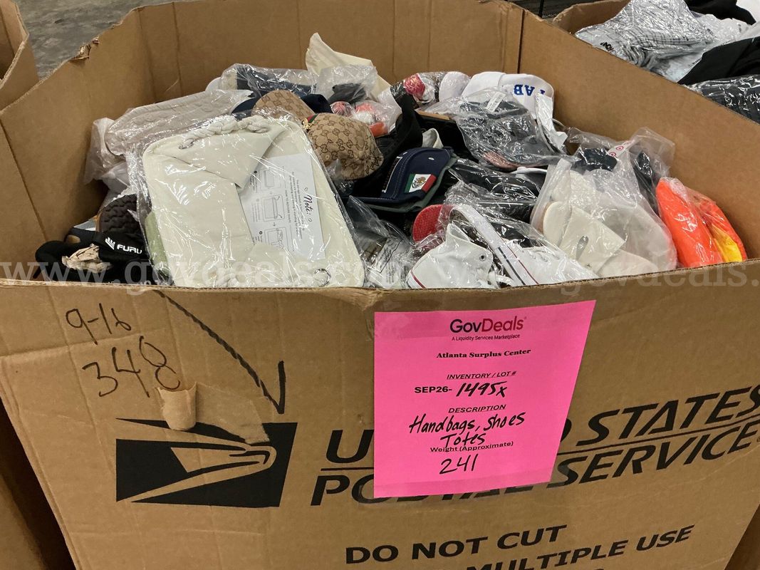 Apparel: Manually Sorted "Shoes, Handbags and Totes" (SEP26-1495X)