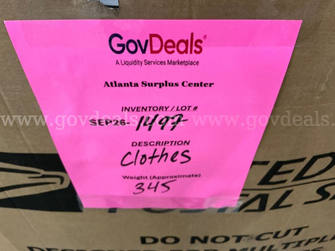 Apparel "Clothes" (SEP26-1497)