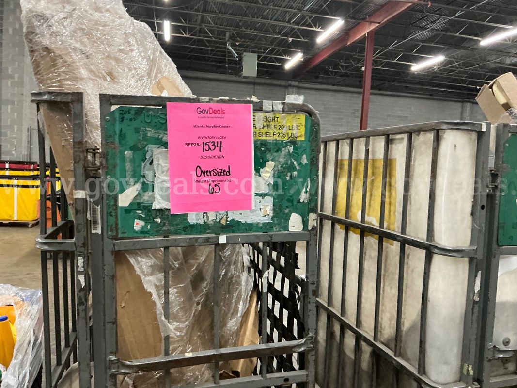 General Merchandise: "Large Items" (SEP26-1534)