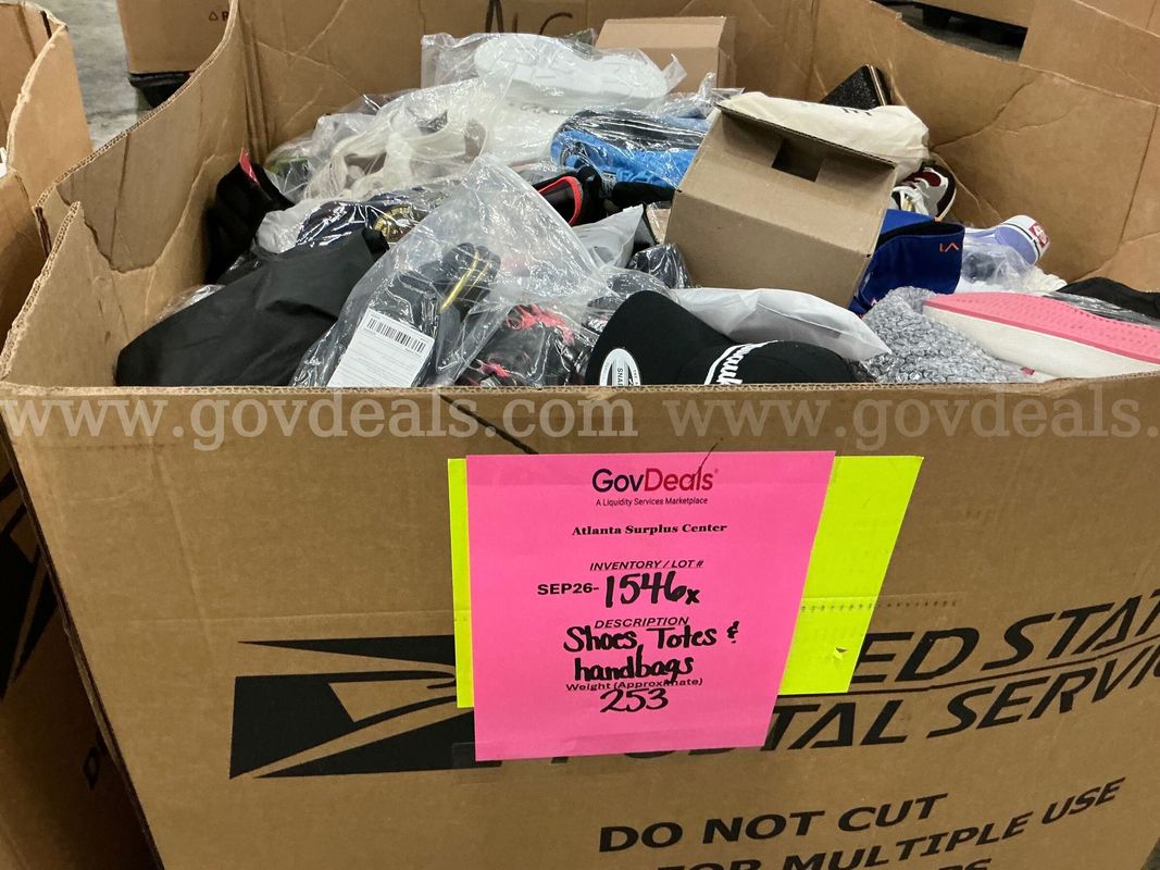 Apparel: Manually Sorted "Shoes, Handbags and Totes" (SEP26-1546X)