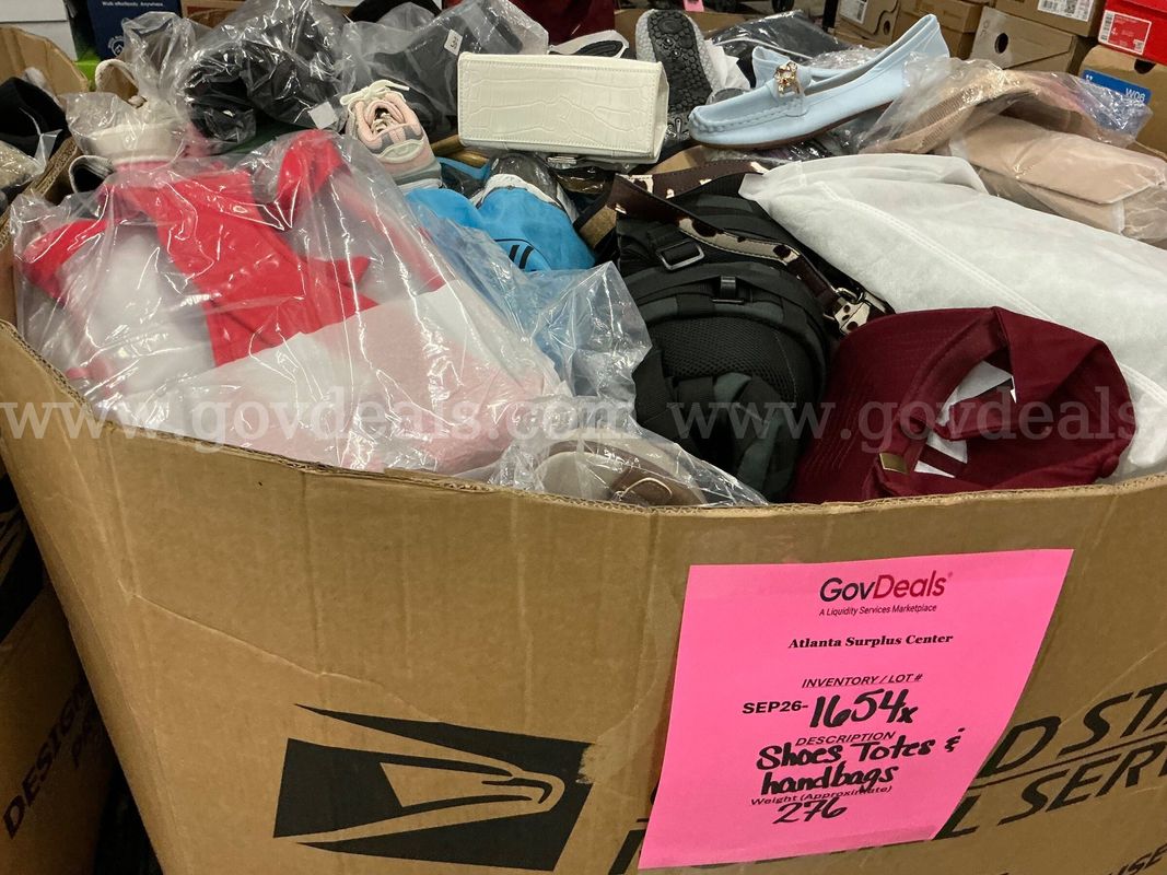 Apparel: Manually Sorted "Shoes, Handbags and Totes" (SEP26-1654X)