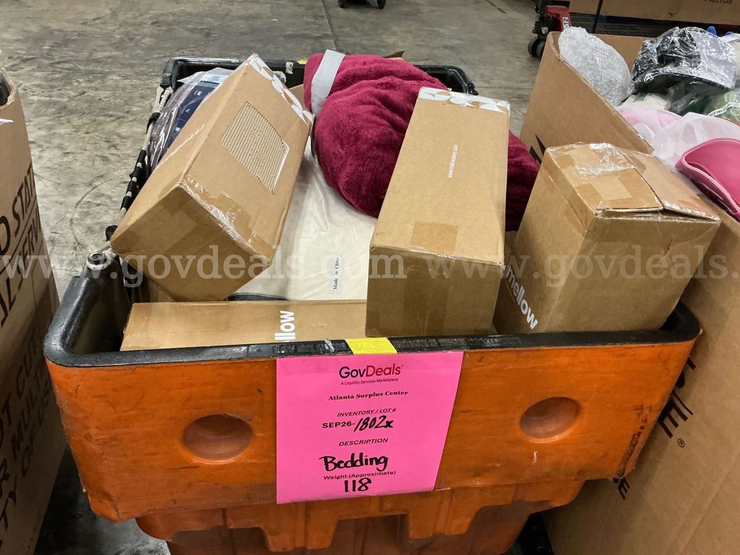 General Merchandise: “Bedding/Linens” (SEP26-1802X)