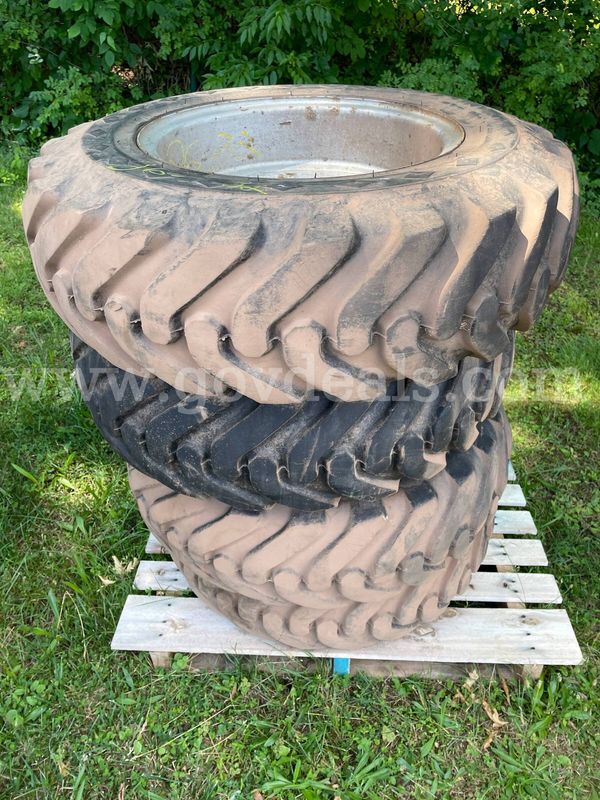 Lot of Four (4) 10.5 / 80 X 18 Goodyear 10 Ply Tires